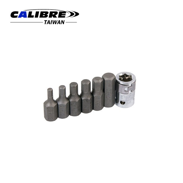 7pc Hex Bit Set