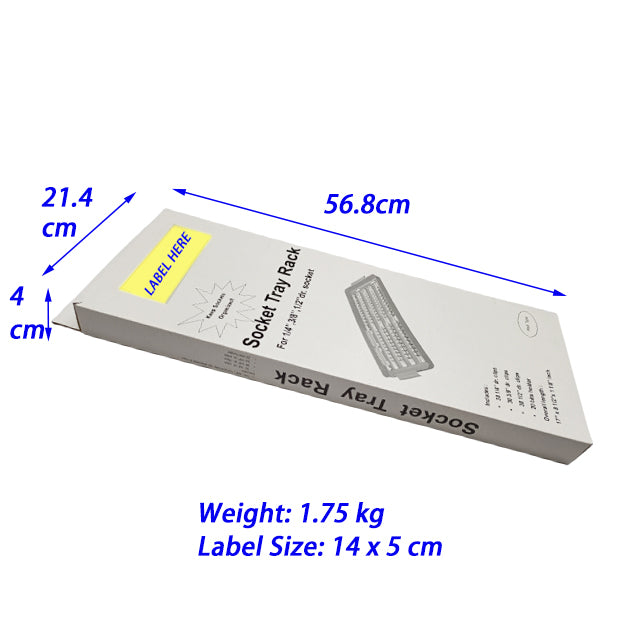Socket Rail Tray