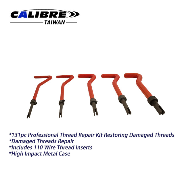 131pc Thread Repair Workshop Kit
