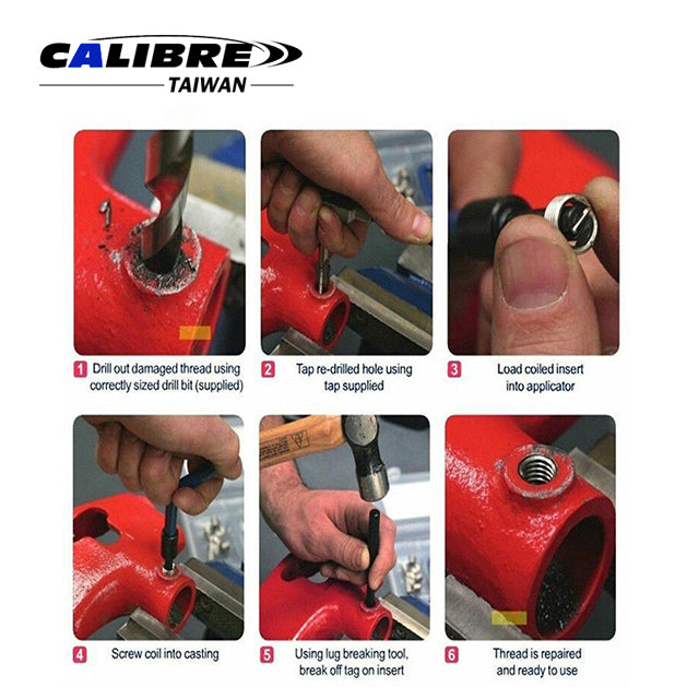 131pc Thread Repair Workshop Kit