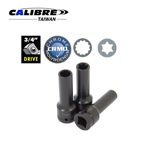 6pc E-Socket Set