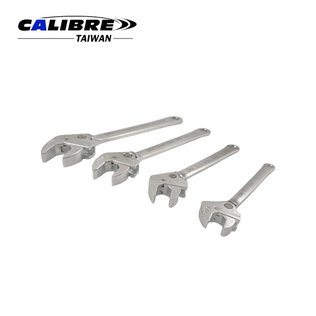 4pc Clamp Ratchet Wrench Set