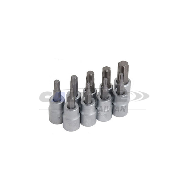 CA0SD125 9pc 3/8" Drive Socket Torx (Star) Bit Set
