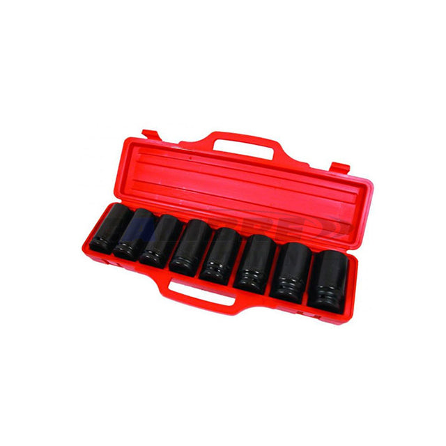 8pc 3/4" Dr Deep Impact Sockets