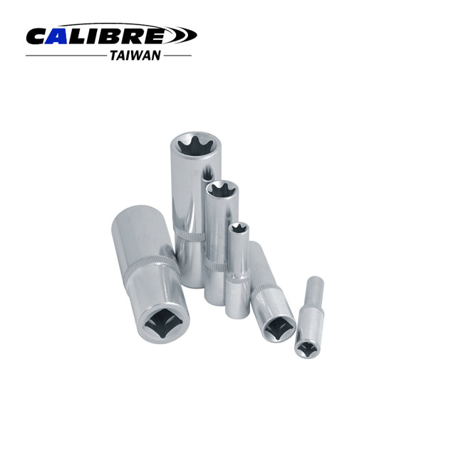 13pc 1/4” & 3/8” & 1/2” Dr Star Deep Socket