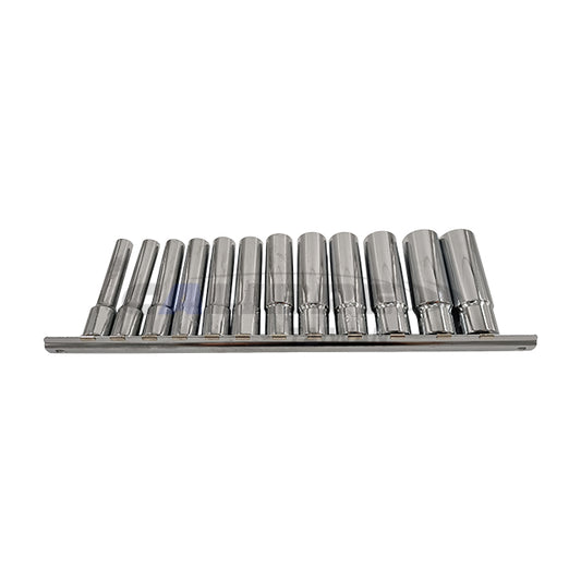 12pc 3/8” Dr Extra Deep Socket Set