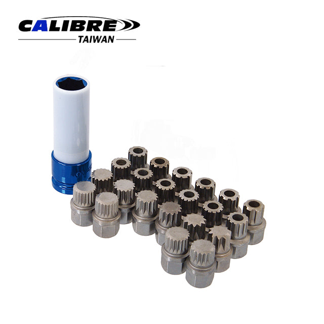 23pcs VW Wheel Lock Screw Socket Set