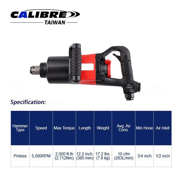 1 inch impact gun