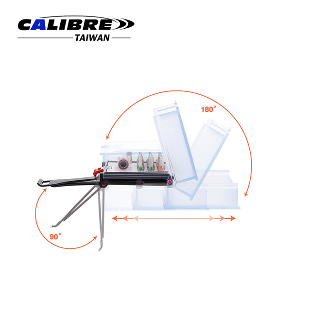 1/4” Dr 19pc Color Bit Tool Set
