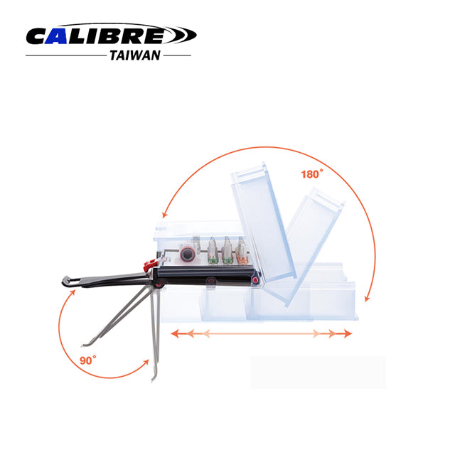 28pc 1/4” Dr Color Bit Tool Set