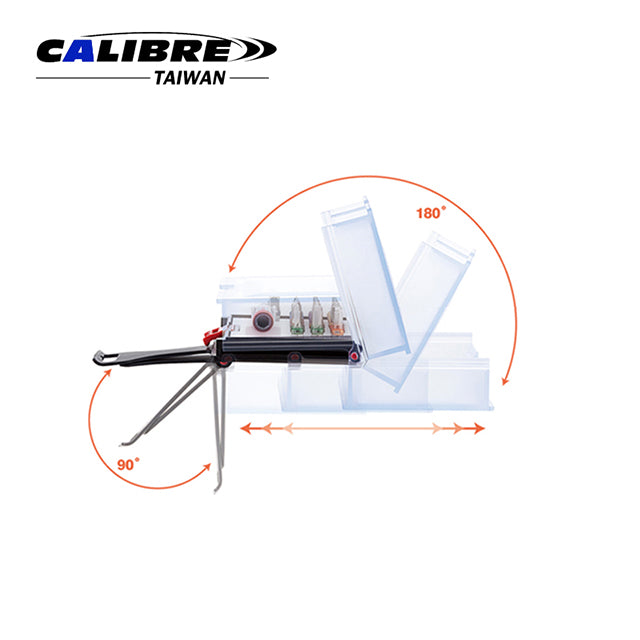 1/4” Dr 32pc 180 Degree Color Bit Tool