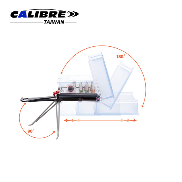1/4” Dr 33pc 180 Degree Color Bit Tool