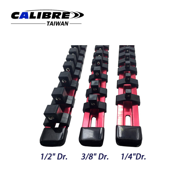 3pc Aluminum Socket Holder Set