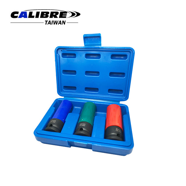 1/2” DR. Thin Wall 3pc Impact Socket Set
