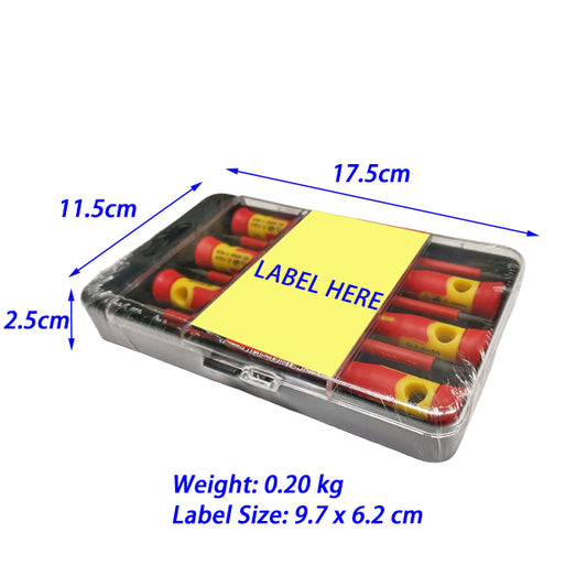 6pc Insulated Precision Screwdriver Set