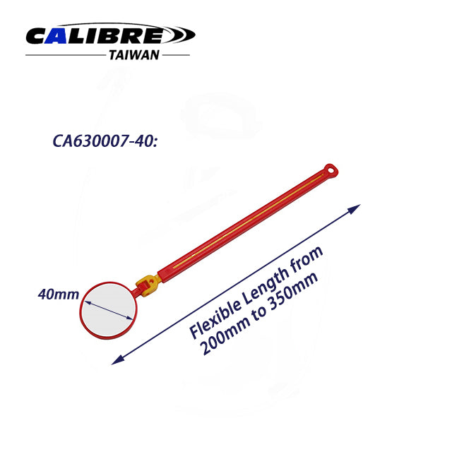 Insulated Inspection Mirror, Round Shape