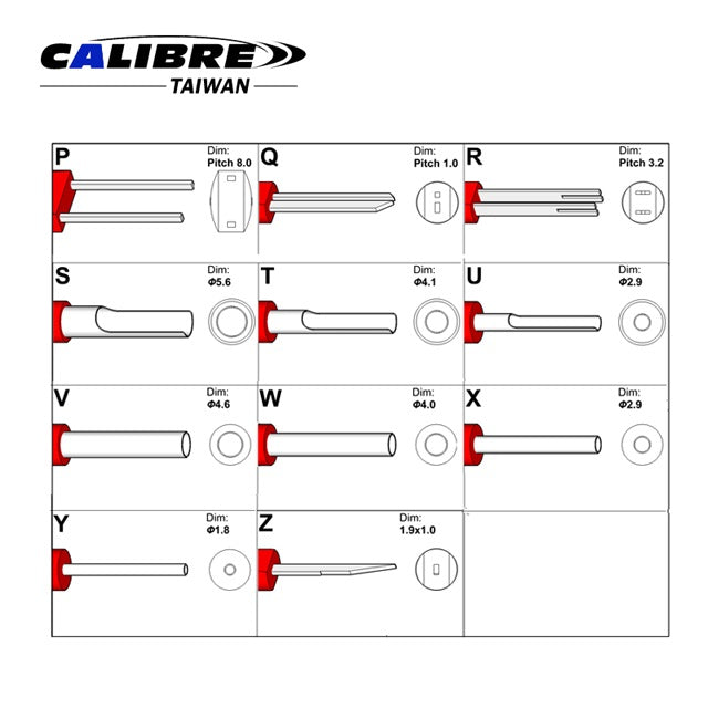 26pc Terminal Release Tool Set