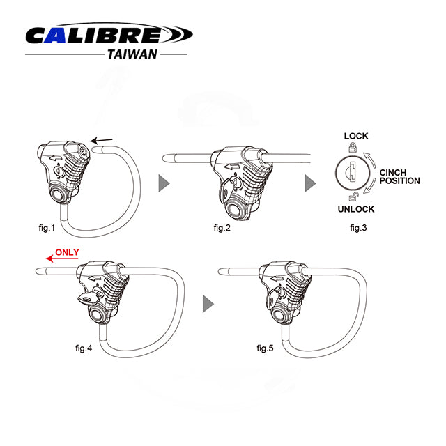 Versatile Security Cable Locks