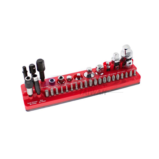 34pc Socket Accessory Set With Magnetic Holder