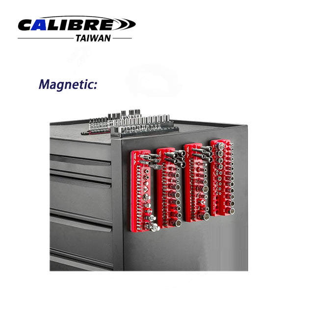 34pc Socket Accessory Set With Magnetic Holder