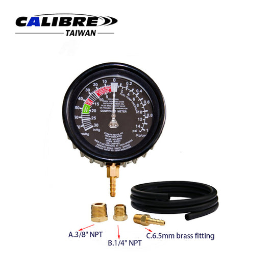 Vacuum / Fuel Pump Pressure Tester (Compound Type)