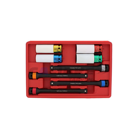 8pc Torque Extension & Tire Deep Socket