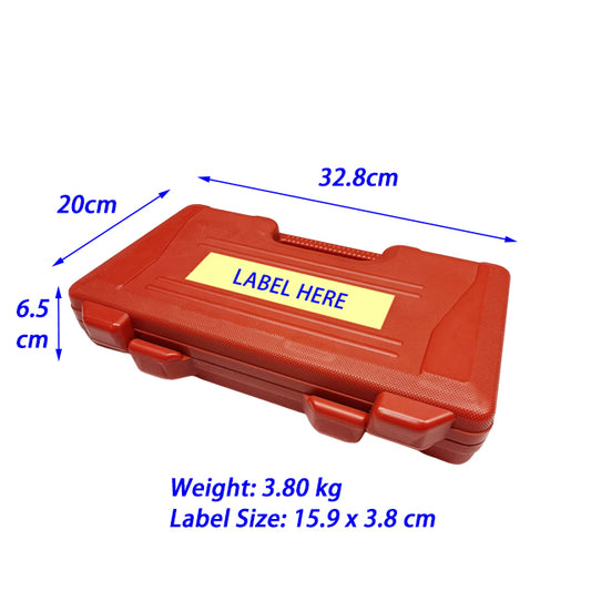 1/2” Dr 10pc Deep Impact Sockets