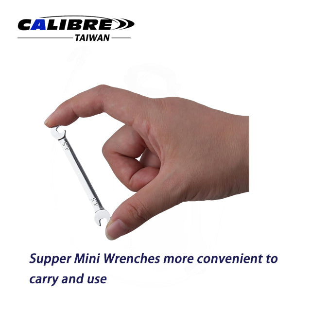 Angle Open End Mini Wrench (3.2-17mm)