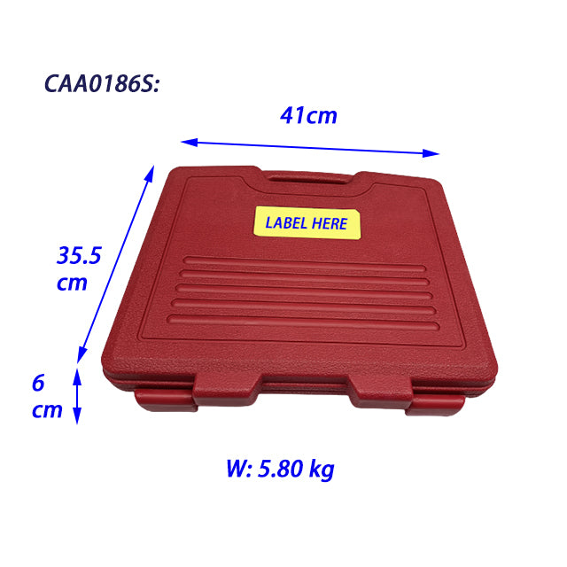 1/2” Dr. SAE or Metric Crowfoot Wrench Set