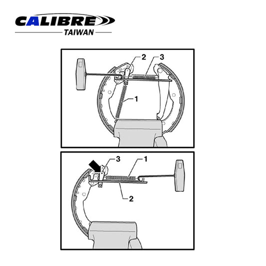 T-Handle Handbrake Hook Tool