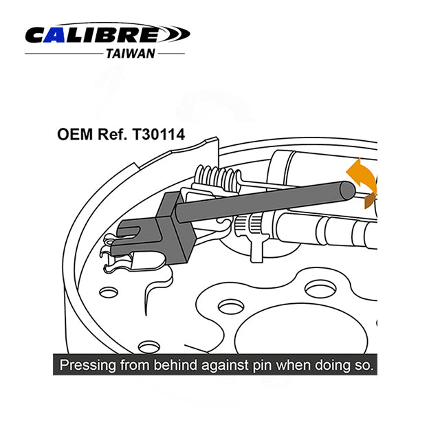 Drum Brake Clip Tool