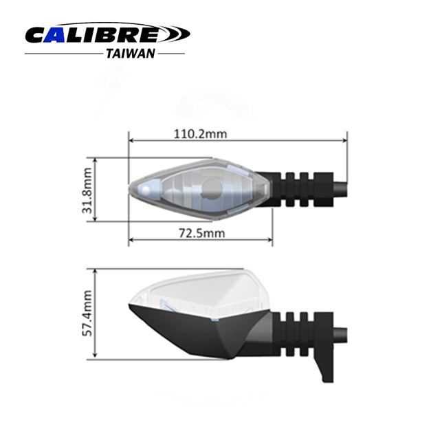 Universal 12V6W Bulb Type Indicator