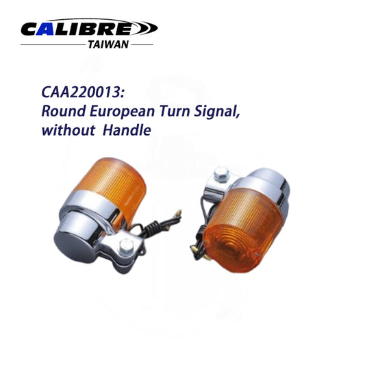 European Turn Signals, Round, Orange