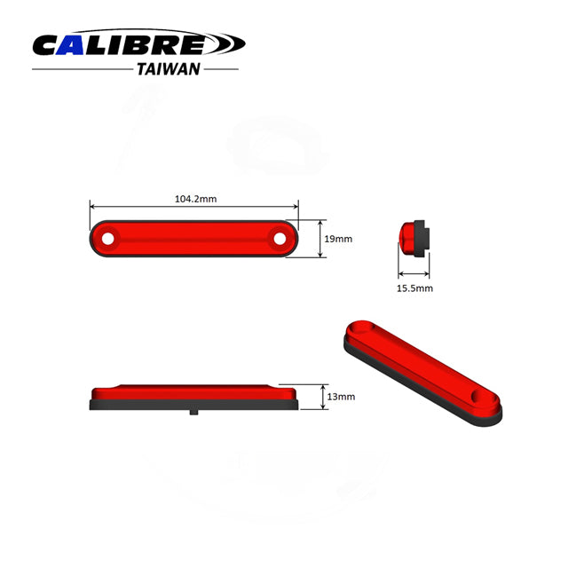 Rear Lantern LED Flexible E-Approved