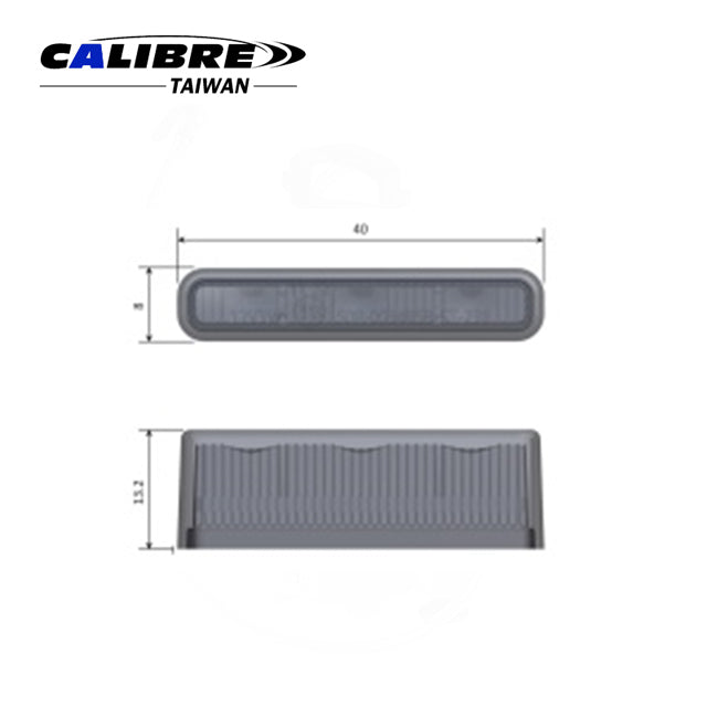 Rear Lantern LED Black Smoke Lens