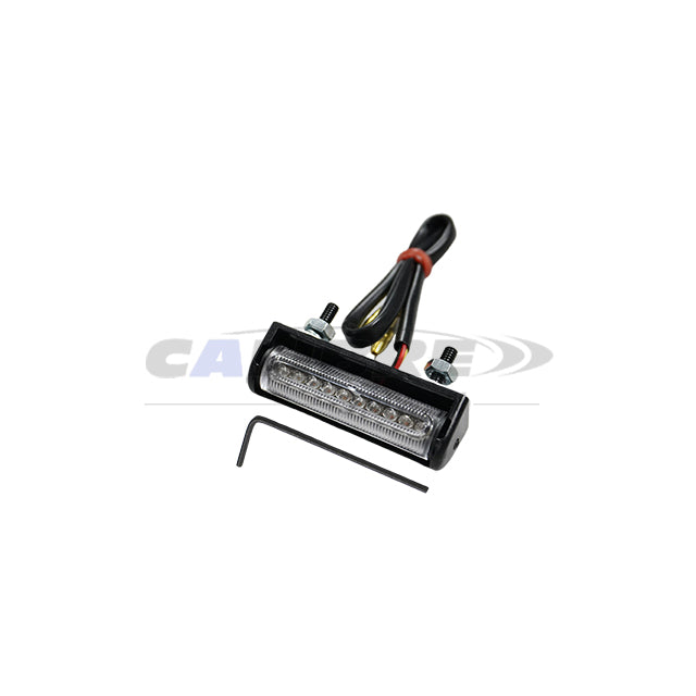 Taillight LED Clear Lens Adjustable E-Approved