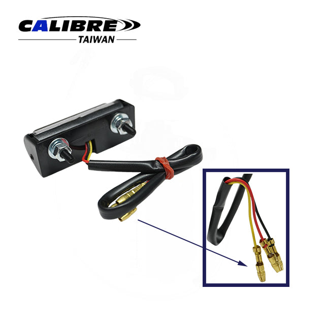 Taillight LED Clear Lens Adjustable E-Approved