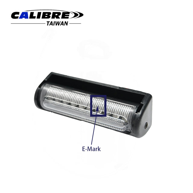 Taillight LED Clear Lens Adjustable E-Approved