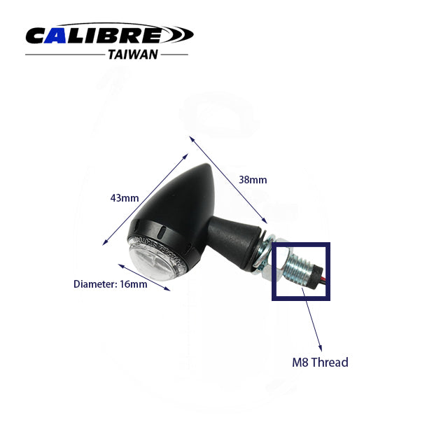Universal LED Indicator E-approved