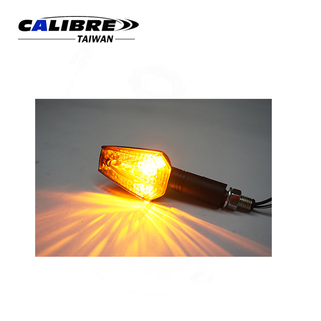 MP Turn Signal Black 12V 21W E-Approved