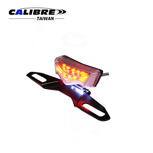 MP Rear Lantern with Shield Holder LED Clear Glass E-Approved
