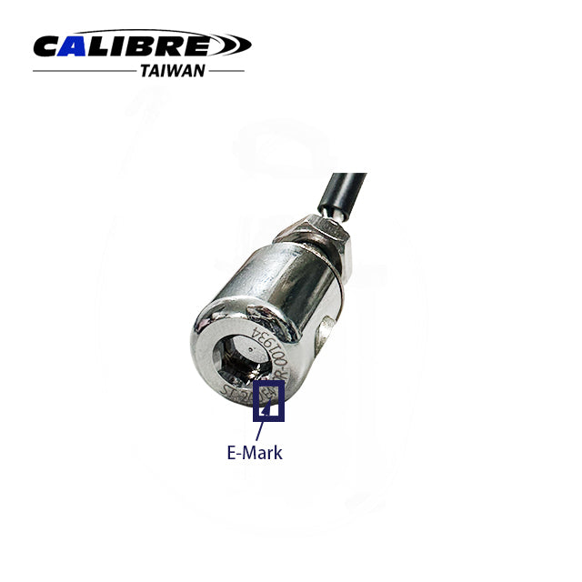 License Plate Light LED M6 Bolt Chrome E-Approved