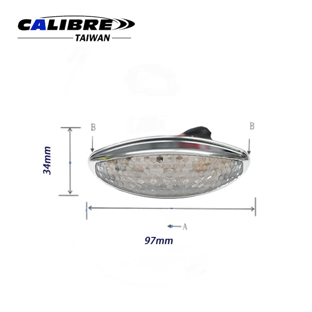 Custom LED Mini Taillight with Plate Light E-Approved
