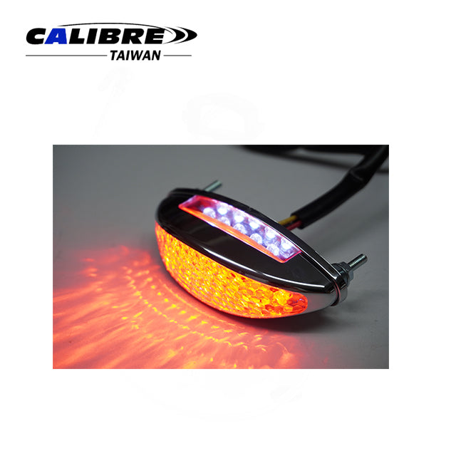 Custom LED Mini Taillight with Plate Light E-Approved