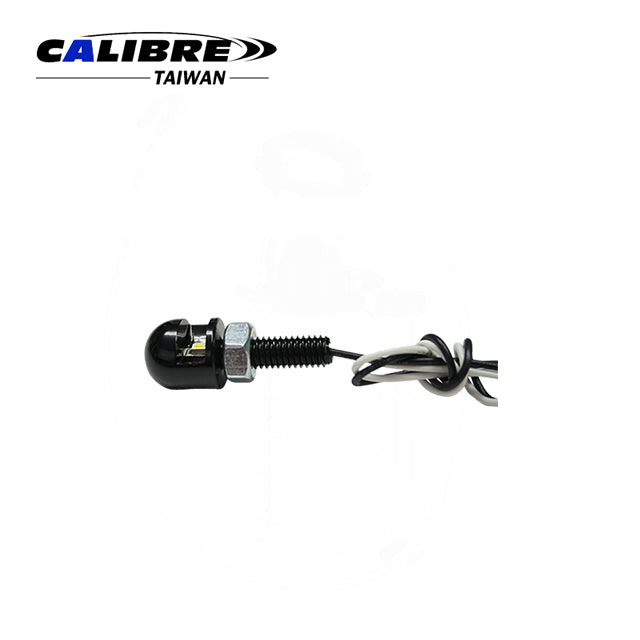 Motorcycle License Plate Light LED M6 Bolt Round