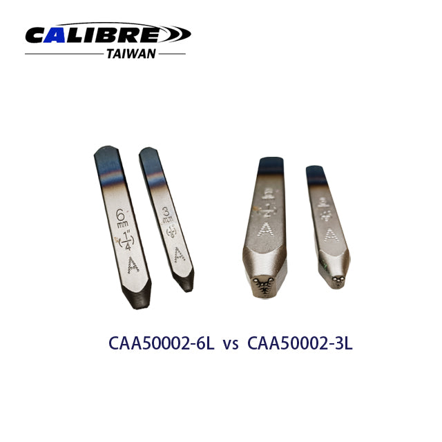 Round-Dotted Steel Stamp Set