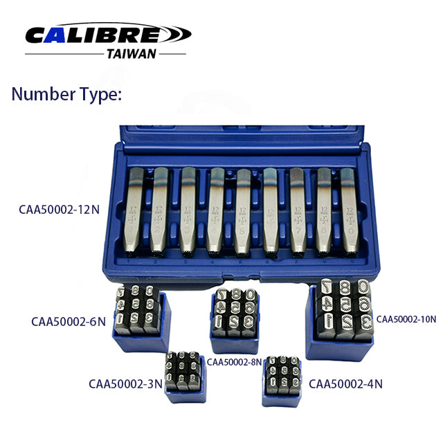 Round-Dotted Steel Stamp Set