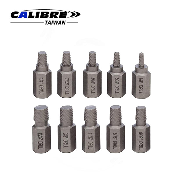 10pc Screw Extractor Set