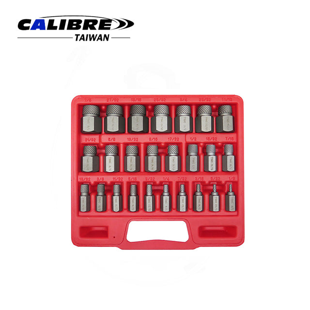 25pc Multi-Spline Extractor Set