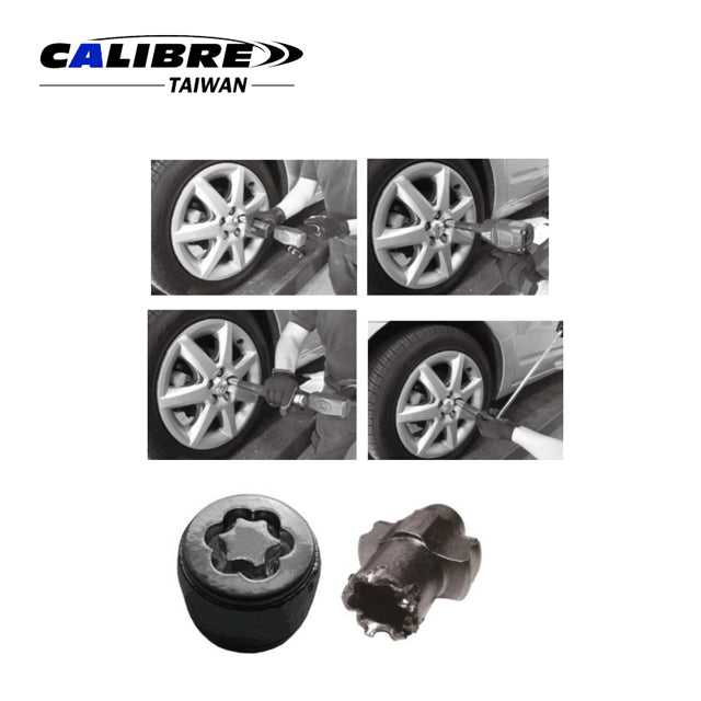 Universal Locking Wheel Nut Removal Kit